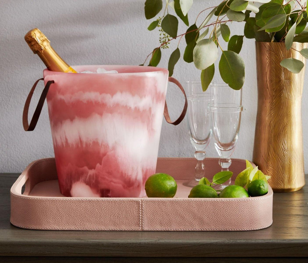 Blue Pheasant Wesley Pink Ice Bucket - Lavender & Company