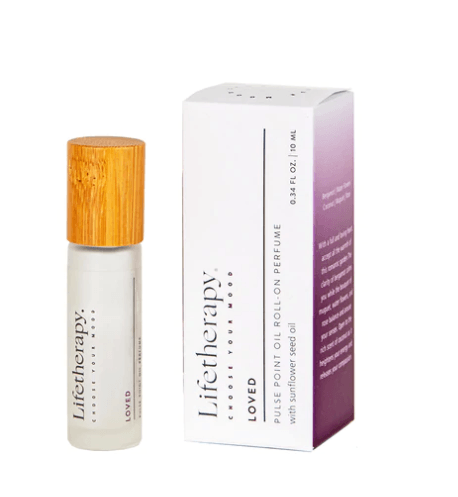 Lifetherapy Loved Pulse Point Oil Roll-On Perfume - Lavender & Company